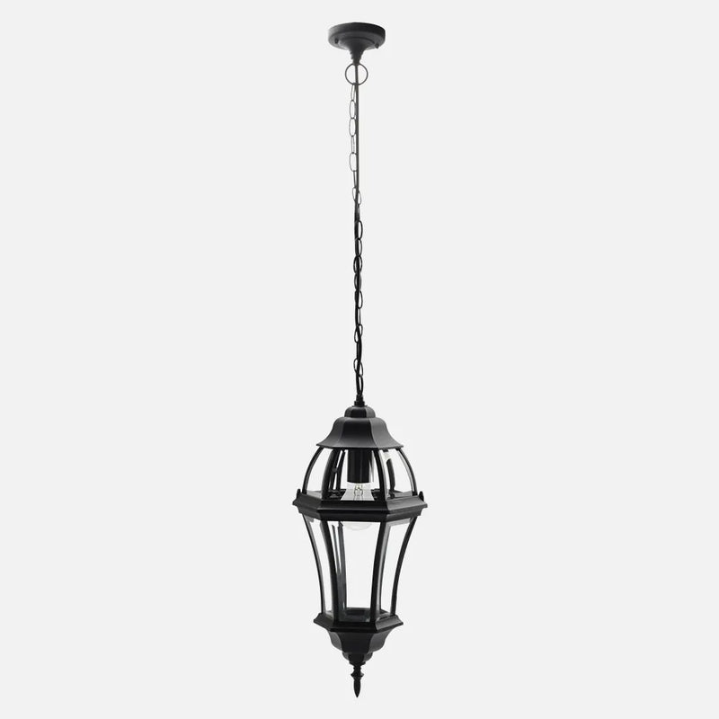 Lampara colgante exterior serie Becrux