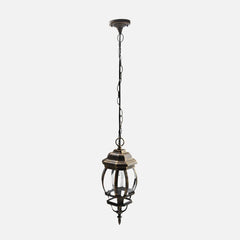 Lampara colgante exterior serie Caelum
