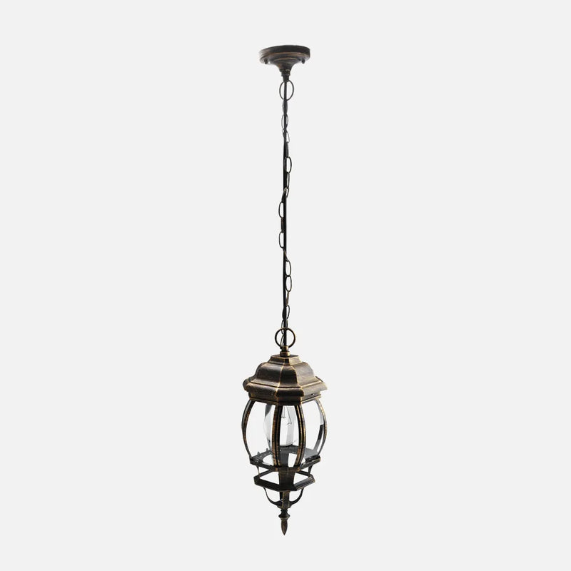 Lampara colgante exterior serie Caelum