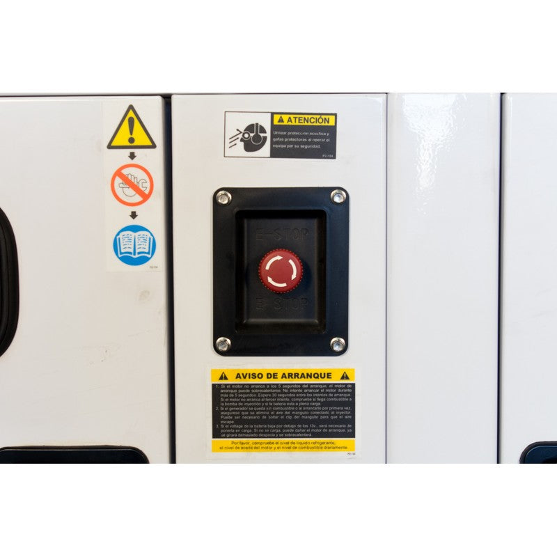 Grupo electrógeno insonorizado trifásico DHY16KSE HYUNDAI