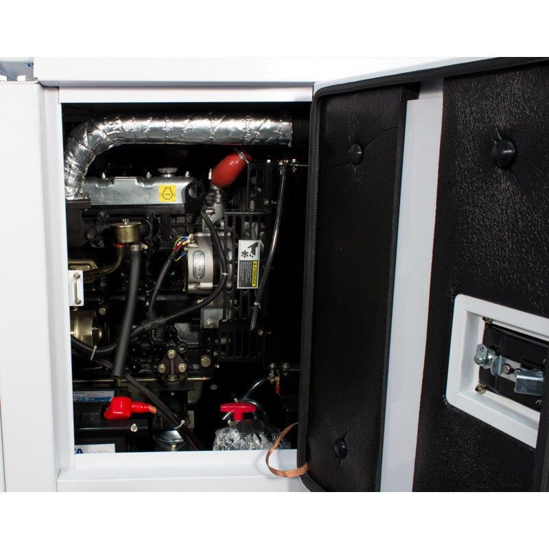 Grupo electrógeno insonorizado trifásico DHY16KSE HYUNDAI