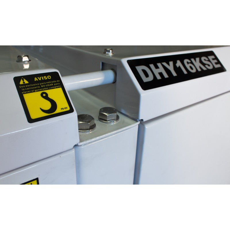 Grupo electrógeno insonorizado trifásico DHY16KSE HYUNDAI