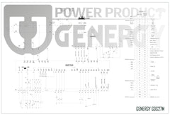 Generador electrógeno GDS27M GENERGY