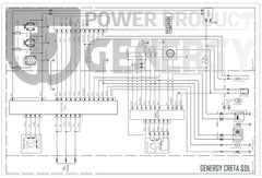 Generador eléctrico inverter CRETA SOL Genergy