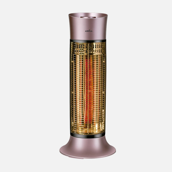 Estufa eléctrica de carbono Yuma rosa/negro