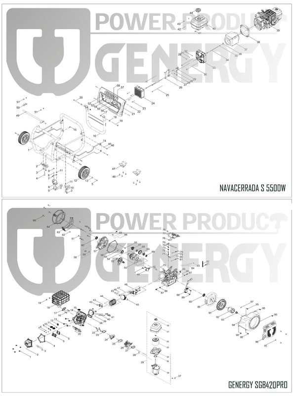 Generador eléctrico profesional NAVACERRADA S Genergy