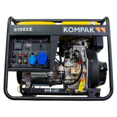 Generador diesel ITCPower monofásico 6100XE KOMPAK