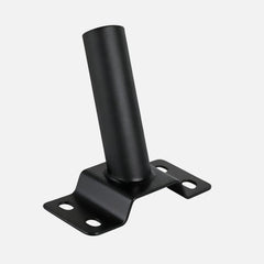 Soporte de pared para farola Bazan negro de 4,8 cm
