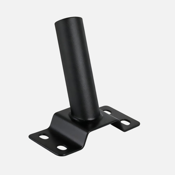 Soporte de pared para farola Bazan negro de 4,8 cm