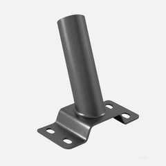 Soporte de pared para farola gris de 5,8 cm