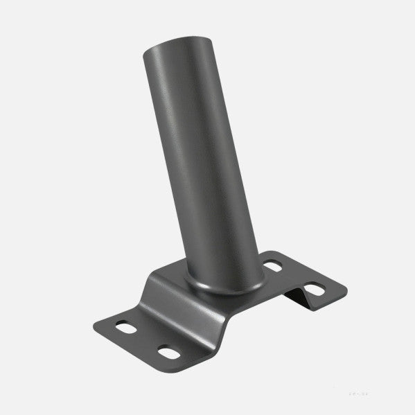 Soporte de pared para farola gris de 5,8 cm