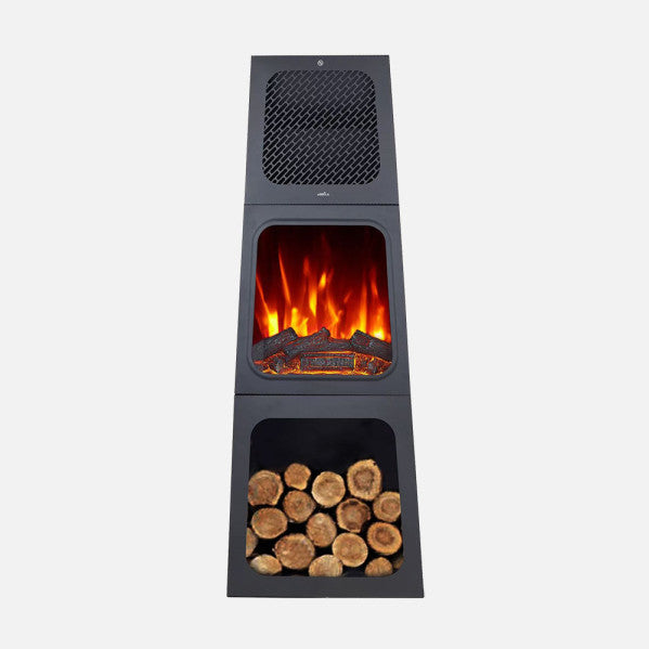 Chimenea eléctrica cerámica Cornelius 1800W