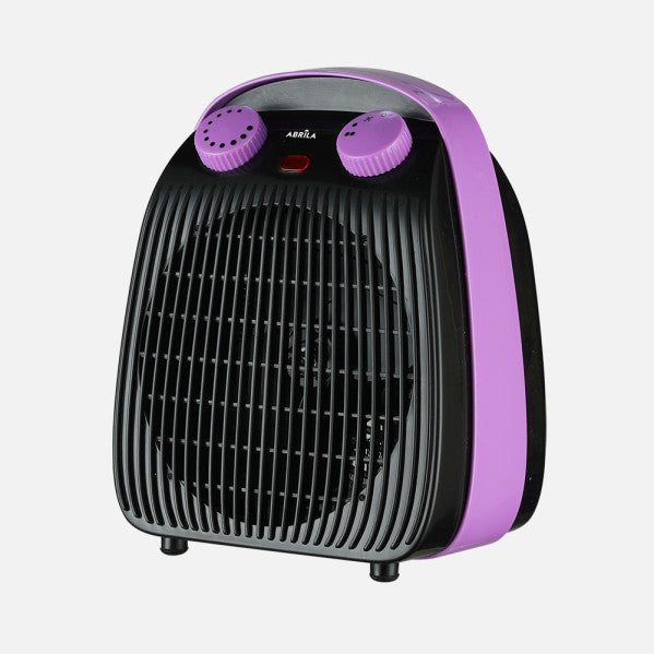 Termoventilador eléctrico Burlete negro/lila