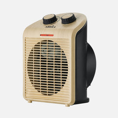 Termoventilador eléctrico Ferry negro/haya