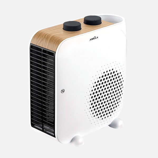 Termoventilador eléctrico Trail blanco/haya