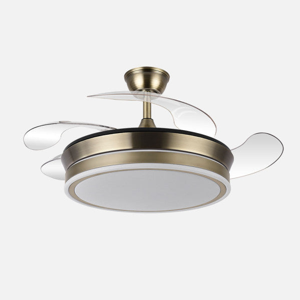 Ventilador de techo BAYOMO 91 cm cuero