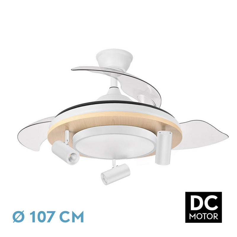 Ventilador de techo DC GLADIATOR 37W 107cm