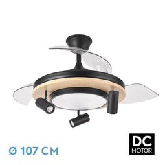 Ventilador de techo DC GLADIATOR 37W 107cm