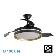 Ventilador de techo DC MANDARIN 72W 108 cm