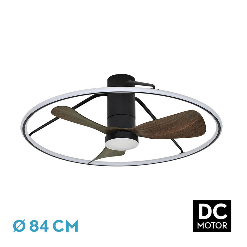 Ventilador de techo DC Oporto 56W 84cm