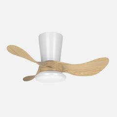 Ventilador de techo TRIOLLO blanco y haya