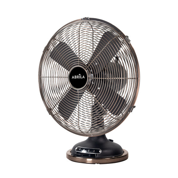 Ventilador de sobremesa Capitolio 37W Negro/Cobre