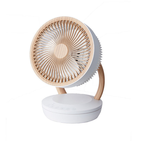 Ventilador de sobremesa Ruiseñor 45W Blanco/Haya
