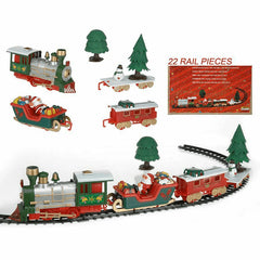 Tren navideño de 22 piezas