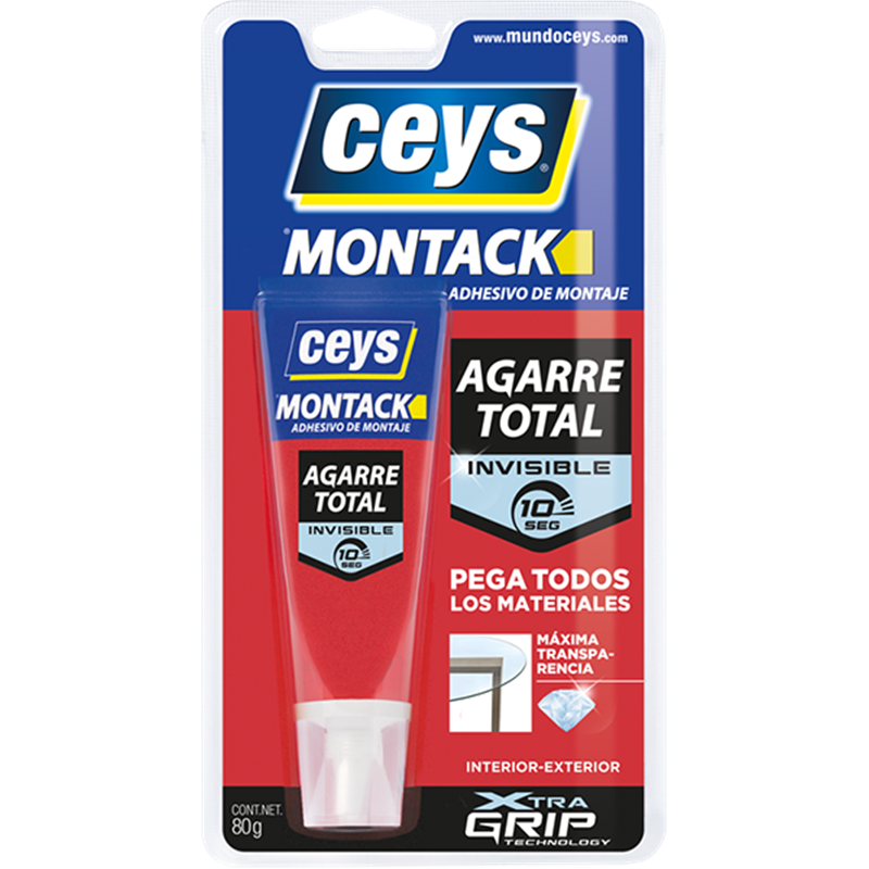 Adhesivo de montaje invisible 80g Ceys