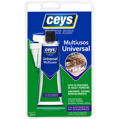 Silicona universal translúcida 50 ml Ceys