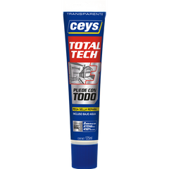 Silicona total tech transparente 125ml Ceys
