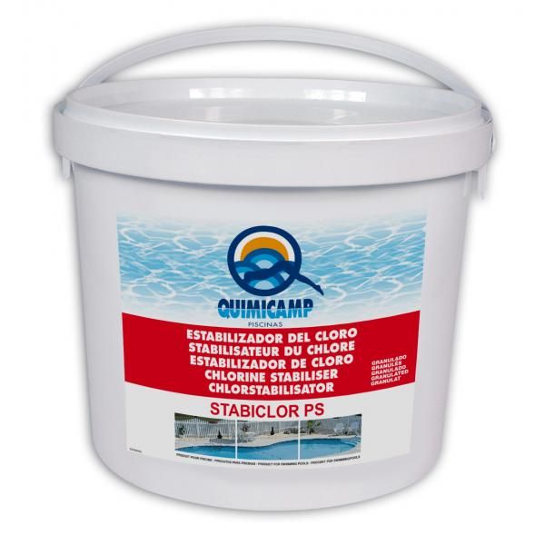 Estabilizador de cloro granulado Stabiclor PS 4kg - Tu piscina y jardín - Productos QP